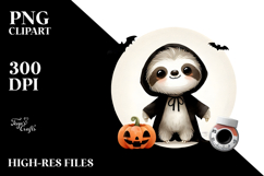 Cute Sloth Standing PNG Product Image 2