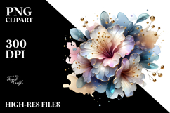 Glossy Azalea, Watercolor PNG Product Image 2