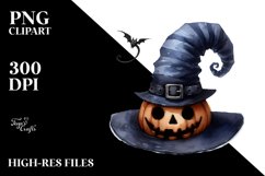 Funny Watercolor Hat | Sublimation Clipart Product Image 1