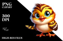 Colorful Crazy Baby Warbler | Sublimation | Clipart Product Image 3