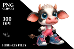 Colorful Whimsical Baby Hummingbird | Sublimation | Clipart Product Image 2