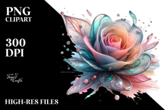 Abstract Rose, PNG Product Image 2