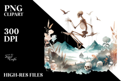 Simple Skeleton PNG Product Image 2
