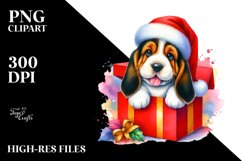 Expressive Baby Basset Hound, Vibrant PNG Product Image 1