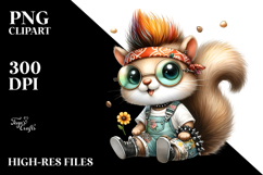 Cute Baby Squirrel PNG Product Image 2