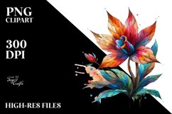 Abstract Wooden Stained Lobelia Made of Like Material | Product Image 3