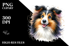 Cute Collie, PNG Product Image 2