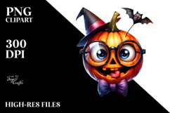 Mischievous Pumpkin with es PNG Product Image 2