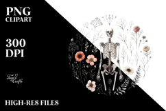 Very Simple Skeleton PNG Product Image 2