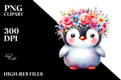 Colorful Flower Crown Clipart Product Image 2