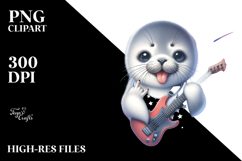 Cute Baby Seal PNG Product Image 2