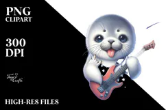 Cute Baby Seal PNG Product Image 2