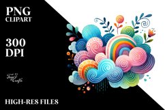 Whimsical Cloud PNG Product Image 2