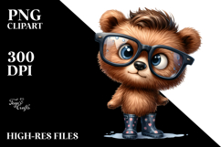 Bear Rain Boots es | Sublimation | Clipart Product Image 2