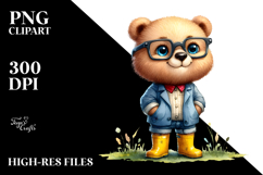 Bear Rain Boots es | Sublimation | Clipart Product Image 2