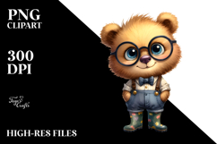 Bear Rain Boots es | Sublimation | Clipart Product Image 2