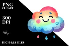 Simple Pinkish Cloud PNG Product Image 2