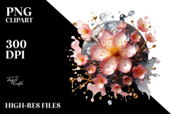 Glossy Cherry Blossom PNG Product Image 2