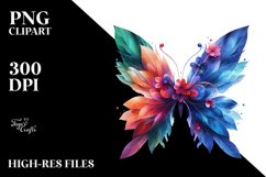 Vibrant Butterfly PNG Product Image 1