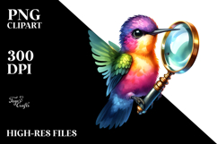 Vibrant Baby Hummingbird Magnifiyng | Baby Hummingbird Product Image 2