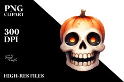 Halloween Skull | Clipart Product Image 3
