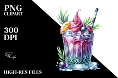 Creative Frozen Cocktail , PNG Product Image 2