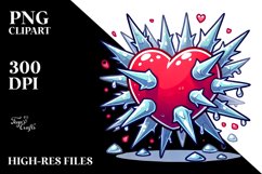 Simple Cartoon Heart, Material Product Image 2