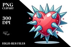 Simple Cartoon Heart, Material Product Image 2