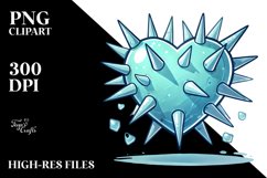 Simple Cartoon Heart, Material Product Image 2