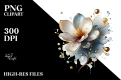 Abstract Magnolia, SEO-Friendly PNG Product Image 2