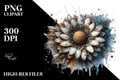 Detailed Daisy Watercolor Product Image 3