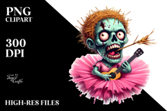 Funny Zombie in Tutu, Animated PNG Product Image 2
