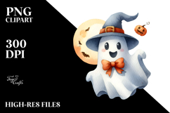 Funky Ghost Clipart, High-Res PNG Product Image 2