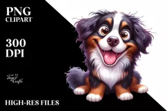 Crazy Looking Bernese Mountain Dog Furrm | Sublimation | Product Image 3