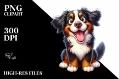 Crazy Looking Bernese Mountain Dog Furrm | Sublimation | Product Image 3