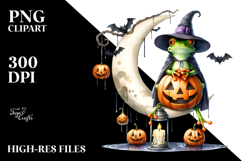 Frog for Halloween PNG Product Image 2