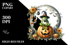Frog for Halloween, PNG Product Image 2