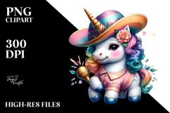 Colorful Baby Unicorn in Latin Club Product Image 2