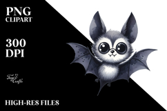 Funny Simple Bat PNG Product Image 2