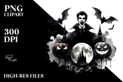 Simple Halloween Vampire&#039;s Bite PNG Product Image 2