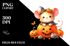 Baby Mouse Halloween Drawing | Clipart Product Image 2