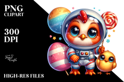 Vibrant Cute Baby Rooster PNG Product Image 2