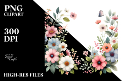 Cute Flower Flowers PNG Product Image 2