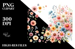Cute Flower Flowers PNG Product Image 2