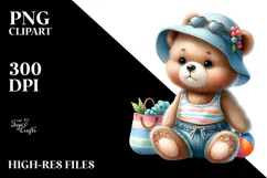 Baby Bear Beachwear PNG Product Image 2