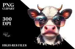 Funny Baby Cow PNG Product Image 2
