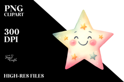 Whimsical Star, Transparent PNG Product Image 2