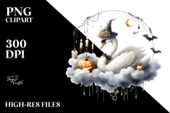 Bird with Sunglasses, Halloween PNG Product Image 2