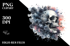 Skull Splashes PNG Product Image 2