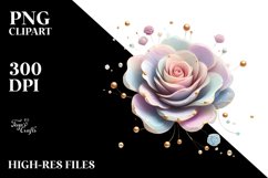 Shiny Rose Golden Insertions | Clipart Product Image 3